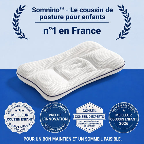Somnino™ – Le coussin de posture pour enfants