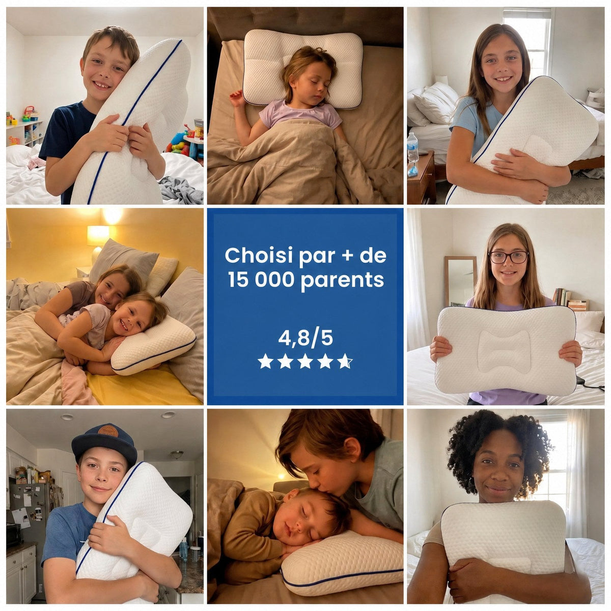 Somnino™ – Le coussin de posture pour enfants